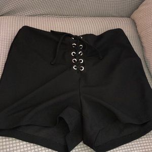 Black shorts
